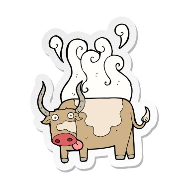 etiket karikatür boğa