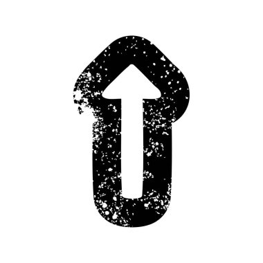 İşaretçi ok sıkıntılı simgesi simgesi