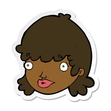 bir çizgi film bakan kız etiketi