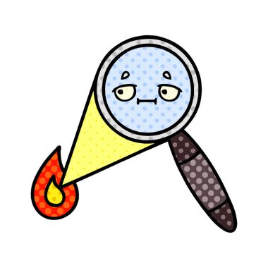 çizgi roman tarzı çizgi film Büyüteç