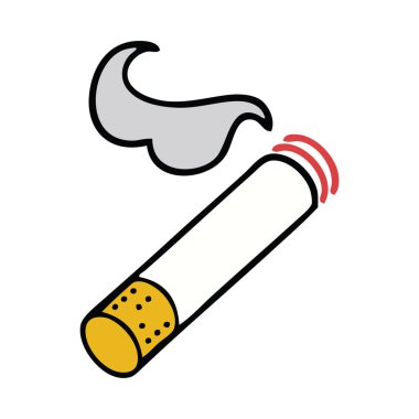 sevimli çizgi duman Sigara