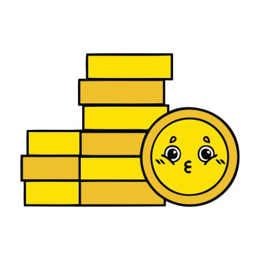 sevimli çizgi paralar