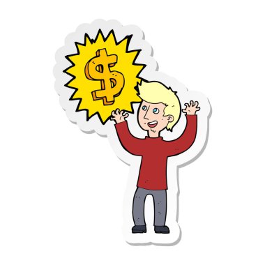 etiket yapma para karikatür