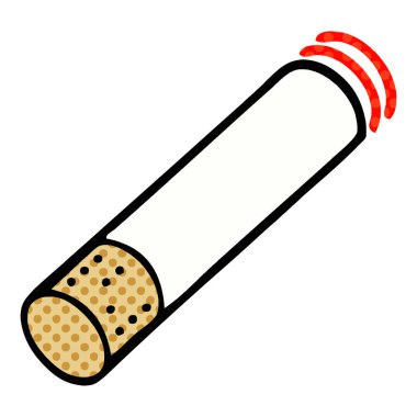 çizgi roman tarzı çizgi film Sigara 