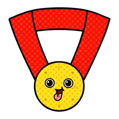 çizgi roman tarzı çizgi film altın madalya