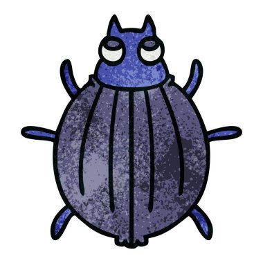 ilginç el karikatür böceği çekilmiş