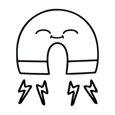 çizim karikatür mıknatıs