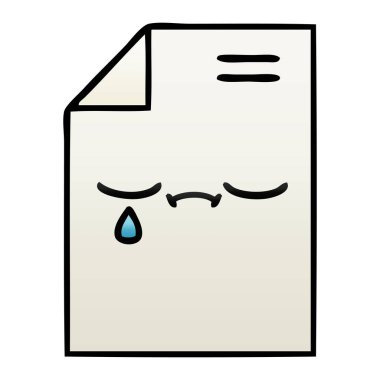 Degrade gölgeli karikatür kağıdın 