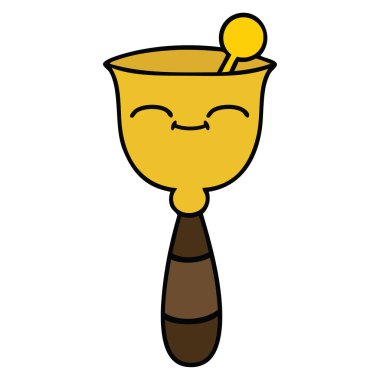 okul zili sevimli çizgi