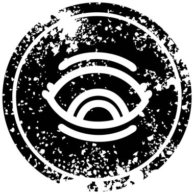 bakan göz sıkıntılı simgesini