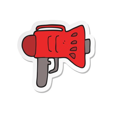 bir çizgi film yüksek sesle hailer etiket