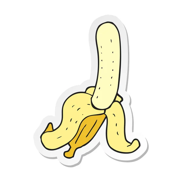 卡通香蕉贴纸 — 图库矢量图片