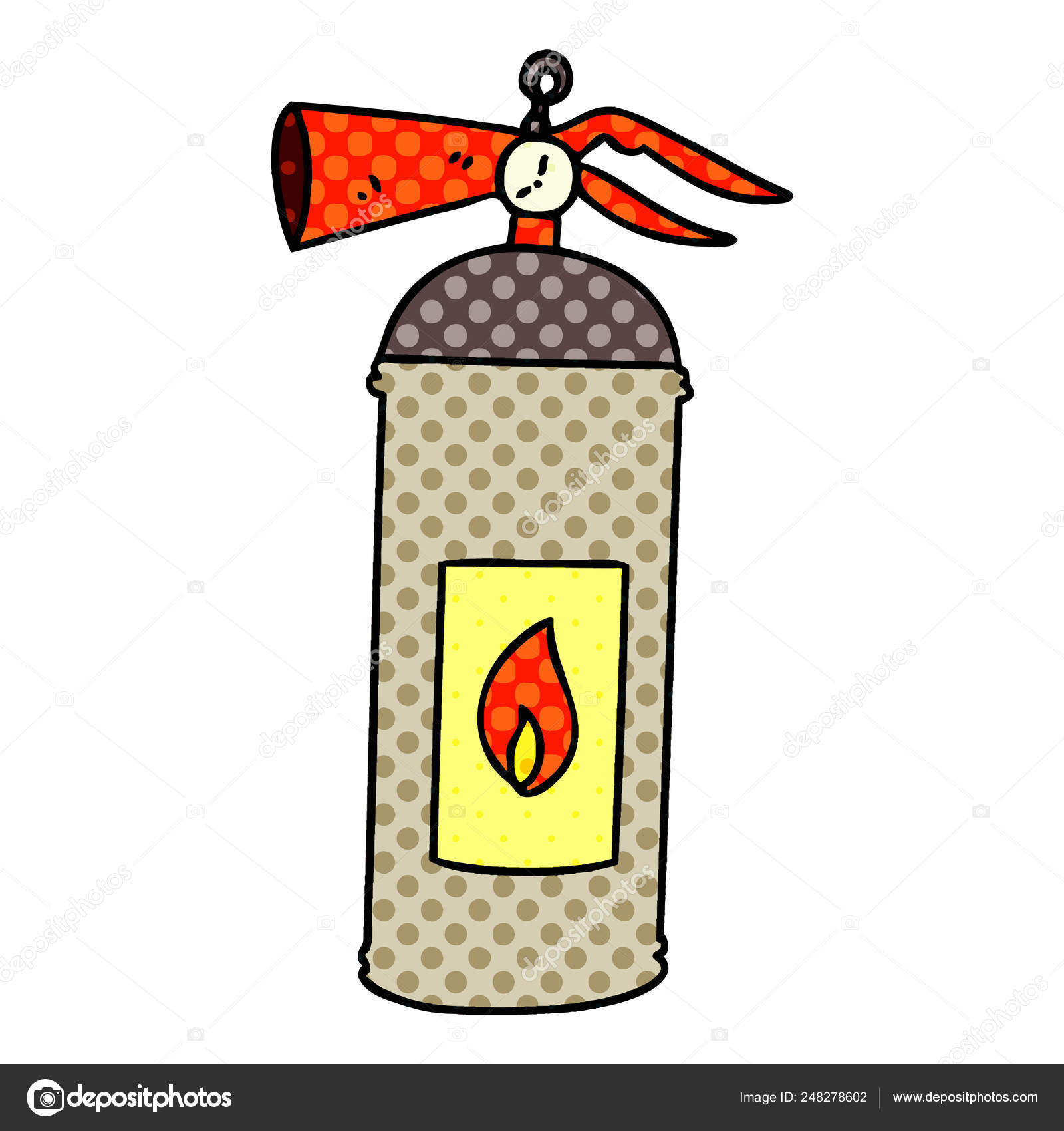 Comic Book Style Quirky Cartoon Fire Extinguisher Stock Vector Image by ©lineartestpilot #248278602 Comic Book Style Quirky Cartoon Fire Extinguisher Stock Vector Image by ©lineartestpilot #248278602