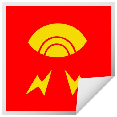 etiket çizgi film mistik göz peeling Meydanı