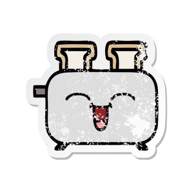 sevimli çizgi dolusu sıkıntılı etiket