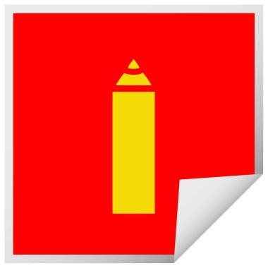 etiket karikatür mavi kalem peeling Meydanı