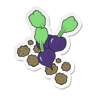 bir çizgi film pancar etiket