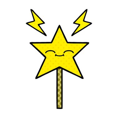 çizgi roman tarzı çizgi film sihirli değnek