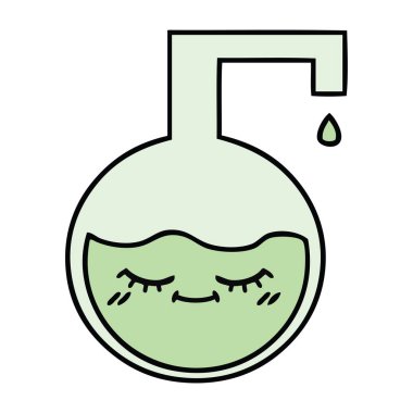 sevimli çizgi bir bilimsel deney 