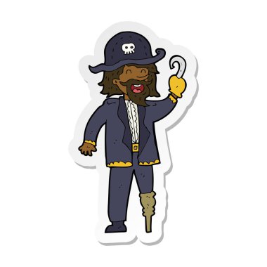 etiket bir çizgi film korsan Kaptan