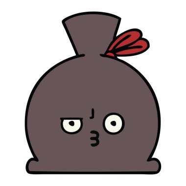 sevimli çizgi çuval