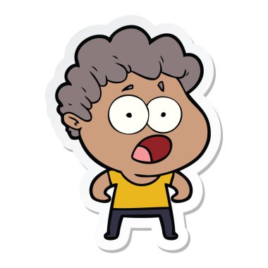 etiket sürpriz nefes nefese bir çizgi film adamın