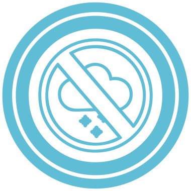 soğuk hava dairesel simge yok