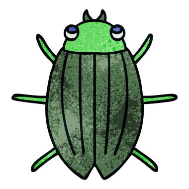 ilginç el karikatür böceği çekilmiş