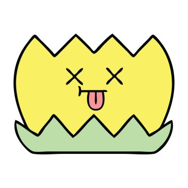 sevimli çizgi su lilly