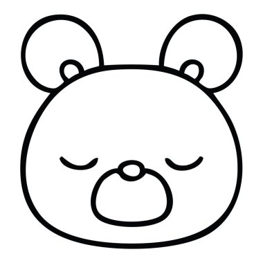 ilginç çizim karikatür ayı