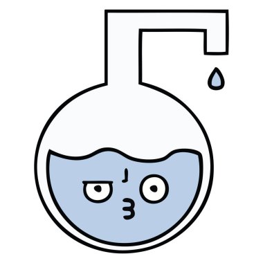 sevimli çizgi bir bilimsel deney 