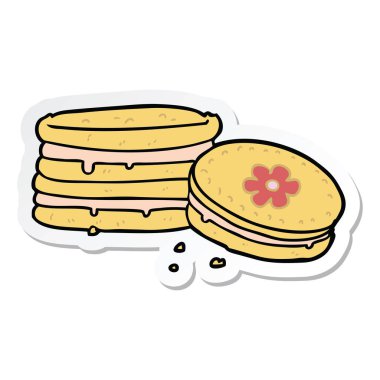 çizgi film bisküvi etiket