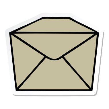 ilginç bir el etiket karikatür parsel çizilmiş