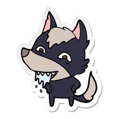 etiket bir çizgi film aç kurt