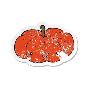 bir çizgi film kabak sıkıntılı etiket