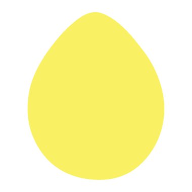 ilginç el karikatür yumurta çekilmiş