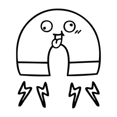 çizim karikatür mıknatıs