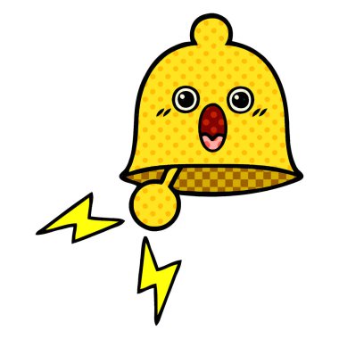 çizgi roman tarzı çizgi film zil