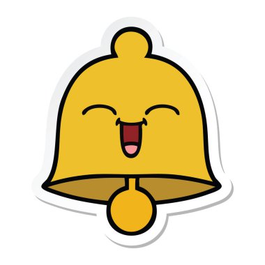 sevimli çizgi Bell'in etiket