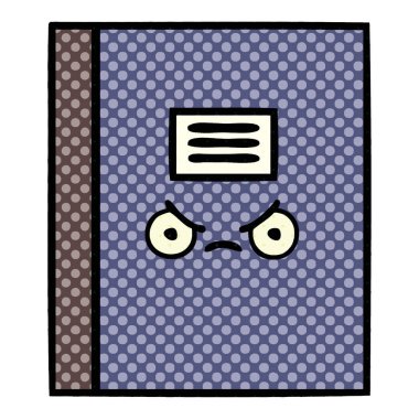 çizgi roman tarzı karikatür Notebook