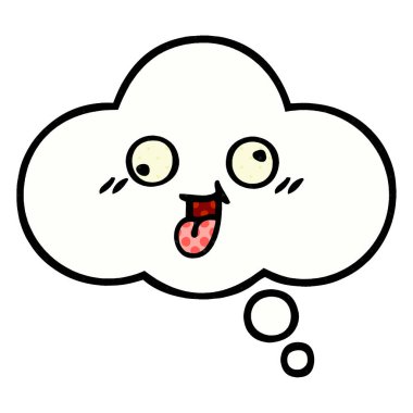 kabarcık çizgi roman tarzı çizgi film düşündüm