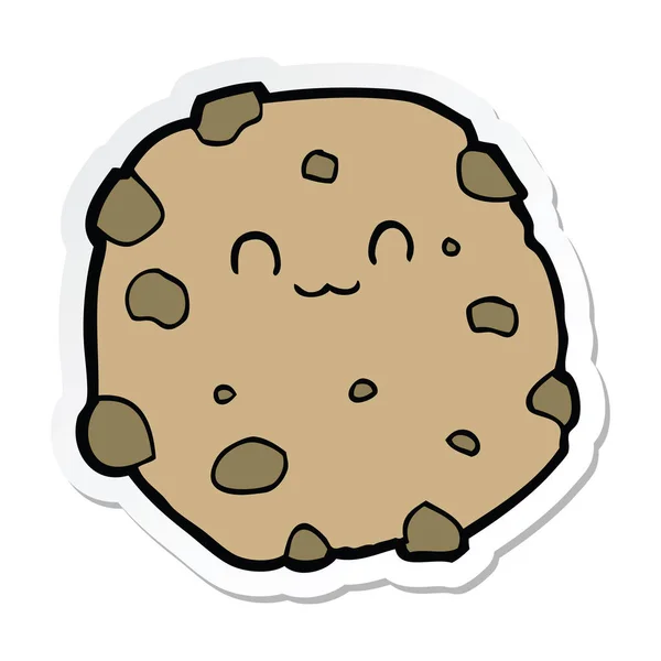 Böllér-ból egy rajzfilm keksz — Stock Vector