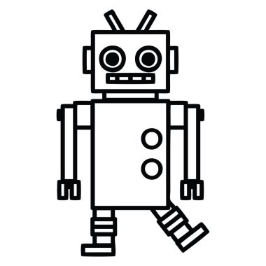 dans eden robot simgesi