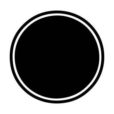 çizgi film simgesi bir dolunay