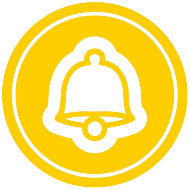 eski bell dairesel simgesi simgesi