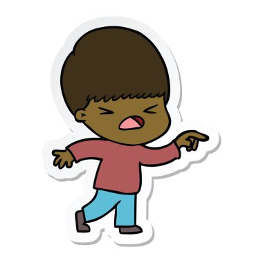 adam sopa bir karikatür vurguladı