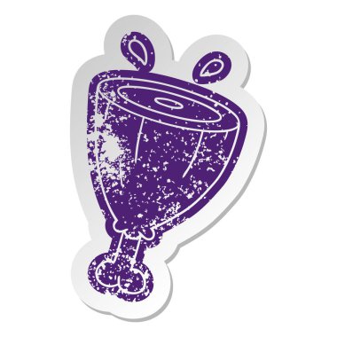 jambon bir eklemin sıkıntılı eski etiket