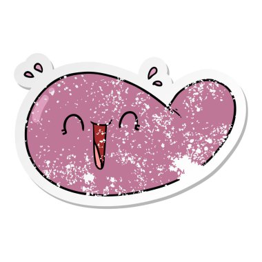 bir çizgi film safra kesesi sıkıntılı etiket