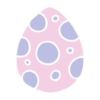 ilginç el çizilmiş karikatür Paskalya yortusu yumurta