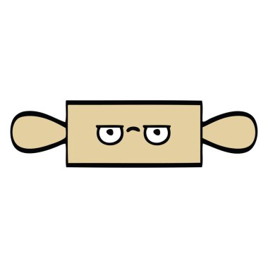 sevimli çizgi oklava